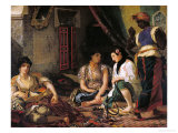 The Women of Algiers in Their Apartment  1834