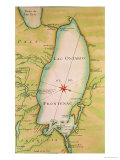 Map of Lake Ontario