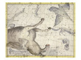 Constellation of Pegasus  Plate 25 from "Atlas Coelestis"  by John Flamsteed  Published in 1729