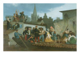 Napoleon III Visiting Flood Victims of Tarascon in June 1856  1856