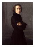 Portrait of Franz Liszt 1839
