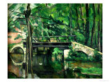 The Bridge at Maincy  or the Bridge at Mennecy  or the Little Bridge  circa 1879