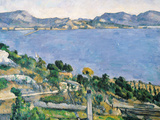 L'Estaque  View of the Bay of Marseilles  circa 1878-79