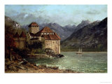 The Chateau de Chillon  1875