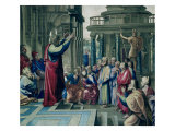 St Paul Preaching at the Areopagus  from a Series Depicting the Acts of the Apostles