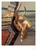 Head of a Bull  Decoration from a Harp  2800-2300 BC