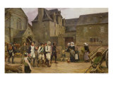 The Revolutionaries of Fouesnant Rounded up by the National Guard in 1792  circa 1886-87