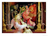 Angel Musicians  from the Concert of Angels from the Isenheim Altarpiece  circa 1512-16