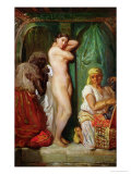 The Bath in the Harem  1849