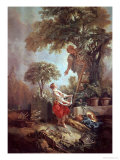Landscape with Figures Gathering Cherries