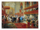 Presentation of the Order of the Holy Spirit to Prince Vaini  in 1732  1752