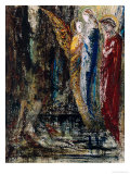Job and the Angels  circa 1890