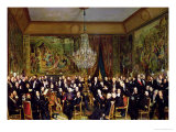 The Salon of Alfred Emilien  Comte de Nieuwerkerke at the Louvre  1855