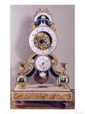 Decimal and Duodecimal Clock with Dials of Revolutionary and Gregorian Calendars and Moon  Paris