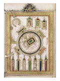 The Great Mosque of Mecca  from "Dalail Al Khairat"