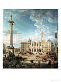 The Piazza Santa Maria Maggiore  1752