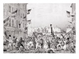 Barricade at the Rue Dauphine  29th July 1830