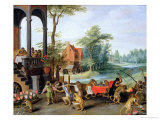 A Satire of the Folly of Tulip Mania