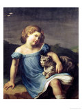Portrait of Louise Vernet as a Child  1818-19