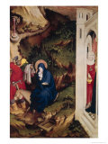 Altarpiece of the Chartreuse de Champmol  Right Hand Side Depicting the Flight into Egypt