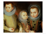 Portrait of Three Tudor Children