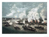 Bombardment and Capture of Island No10 on the Mississippi River  7th April 1862