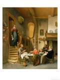 A Family Saying Grace