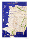 Map of Spain and Portugal  from 