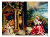 Nativity and Concert of Angels from the Isenheim Altarpiece  Central Panel