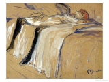 Woman Lying on Her Back - Lassitude  Study for "Elles"  1896