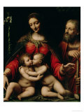 The Holy Family with the Infant St John