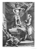 Don Juan and the Commendatore  Illustration from 'Don Juan