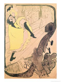 Poster Advertising Jane Avril at the Jardin de Paris  1893