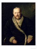 Portrait of Aleksandr Ostrovsky 1871
