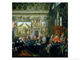 Pope Paul V with an Audience  1620