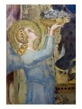 Maesta: Angel Offering Flowers to the Virgin  1315