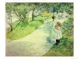 Promenaders in the Garden  1898