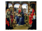 Nerli Altarpiece: Madonna and Child with the Young St John the Baptist
