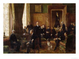 The Salon of the Countess Potocka  1887