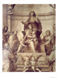 The Grand Council Altarpiece  Detail Depicting the Sacra Conversazione  1510
