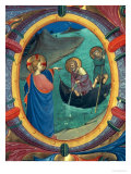 The Calling of St Peter and St Andrew  Detail of Historiated Initial "O" from a Missal  1430s