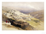 Convent of the Terra Santa  Nazareth  April 21st 1839  "The Holy Land"  Pub 1842