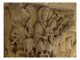 The Flight into Egypt  Column Capital Relief from the Church of the Benedictine Abbey  13th Century