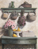Basket and Roses