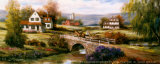 Farm with Stone Bridge