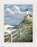 Lighthouse with Fence