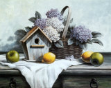Birdhouse  Hydrangea  Apple