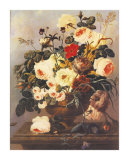 Roses  Carnations  Convolvuli