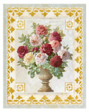 Floral Tapestry with Roses