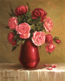 Red Vase I